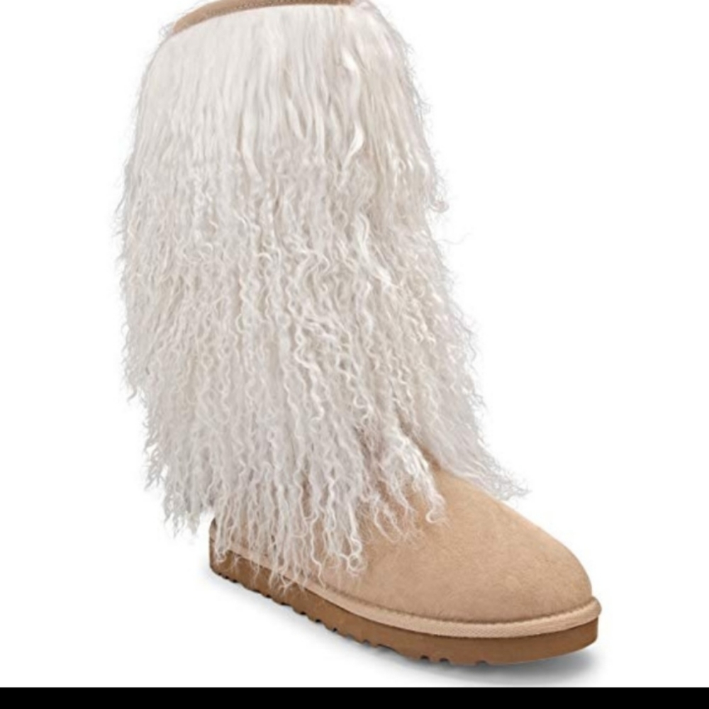 Rare long sheepskin UGG BOOTS